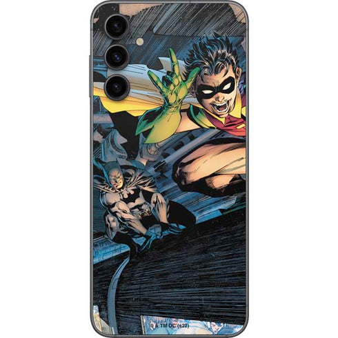 DC Comics Batman All Star Batman & Robin, The Boy Wonder ( Batman & Robin in Action) By Jim Lee Galaxy A14 5G Skin